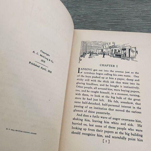 Behind the Screen 1916 by William Almon Wolff Antique Vintage Book - Picture 6 of 8